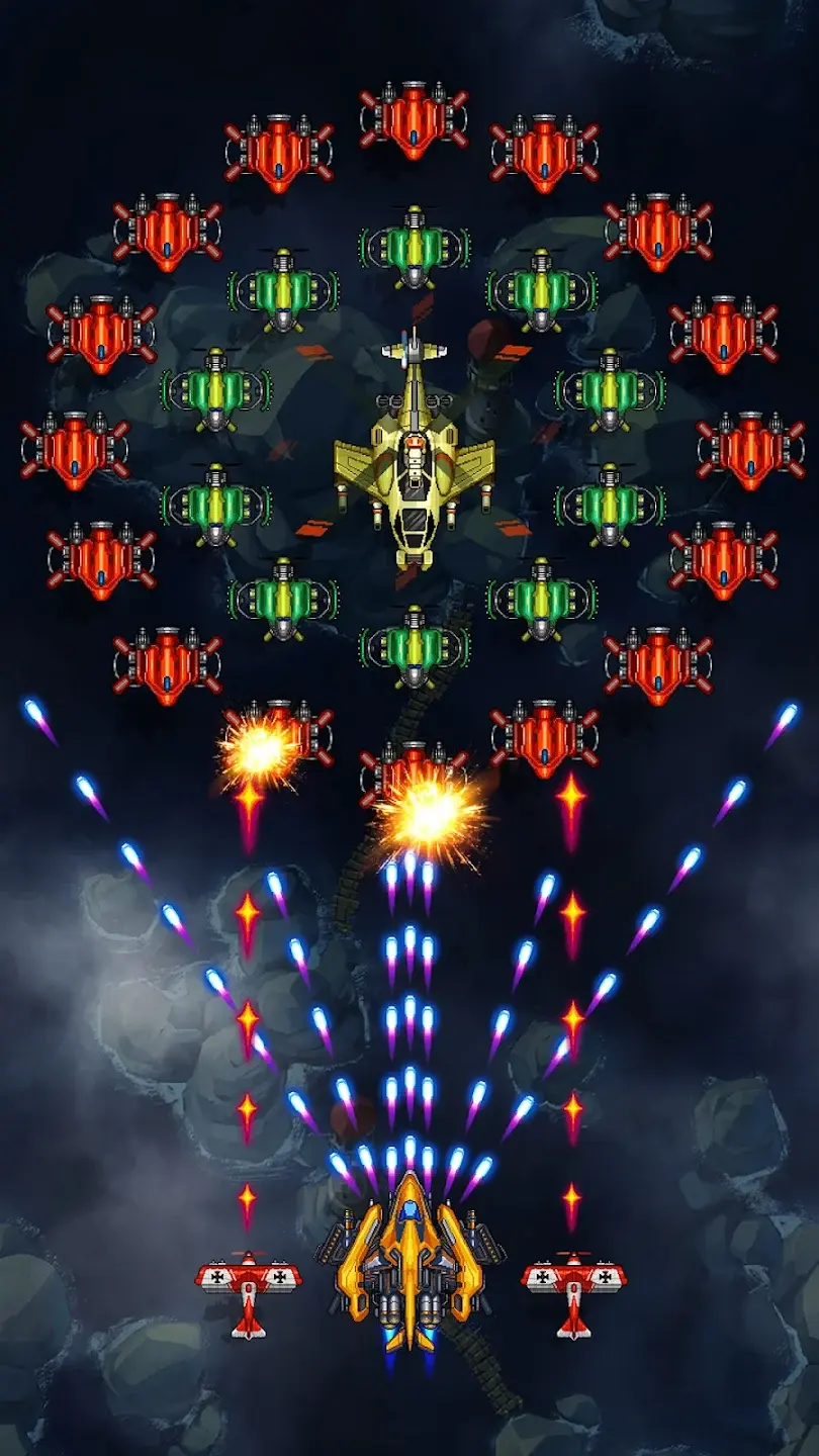 1945 Air Force MOD APK screenshot 1