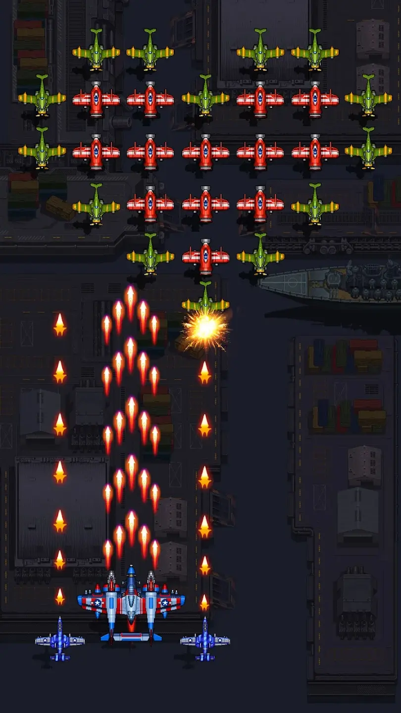 1945 Air Force MOD APK screenshot 2