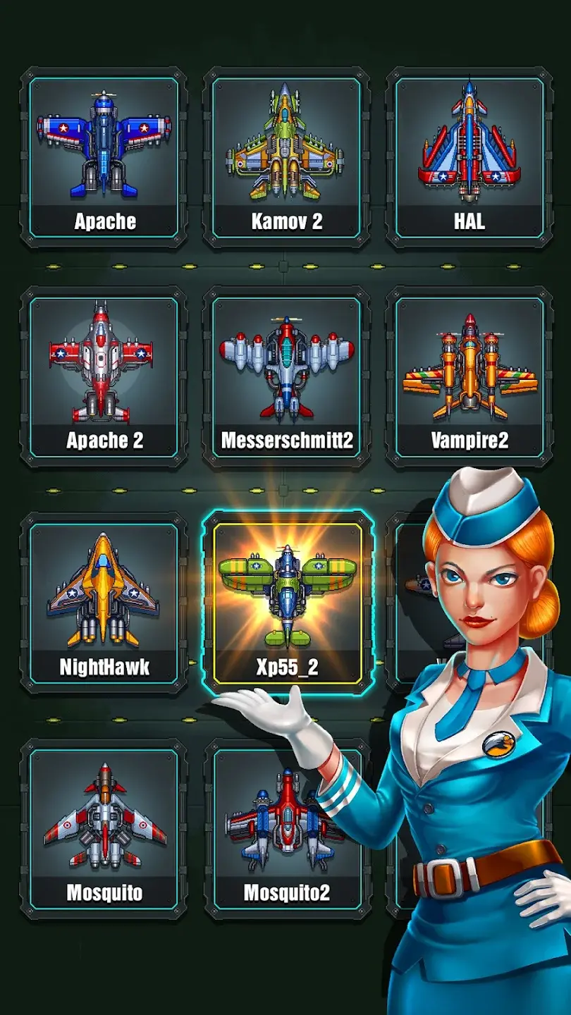 1945 Air Force MOD APK screenshot 4