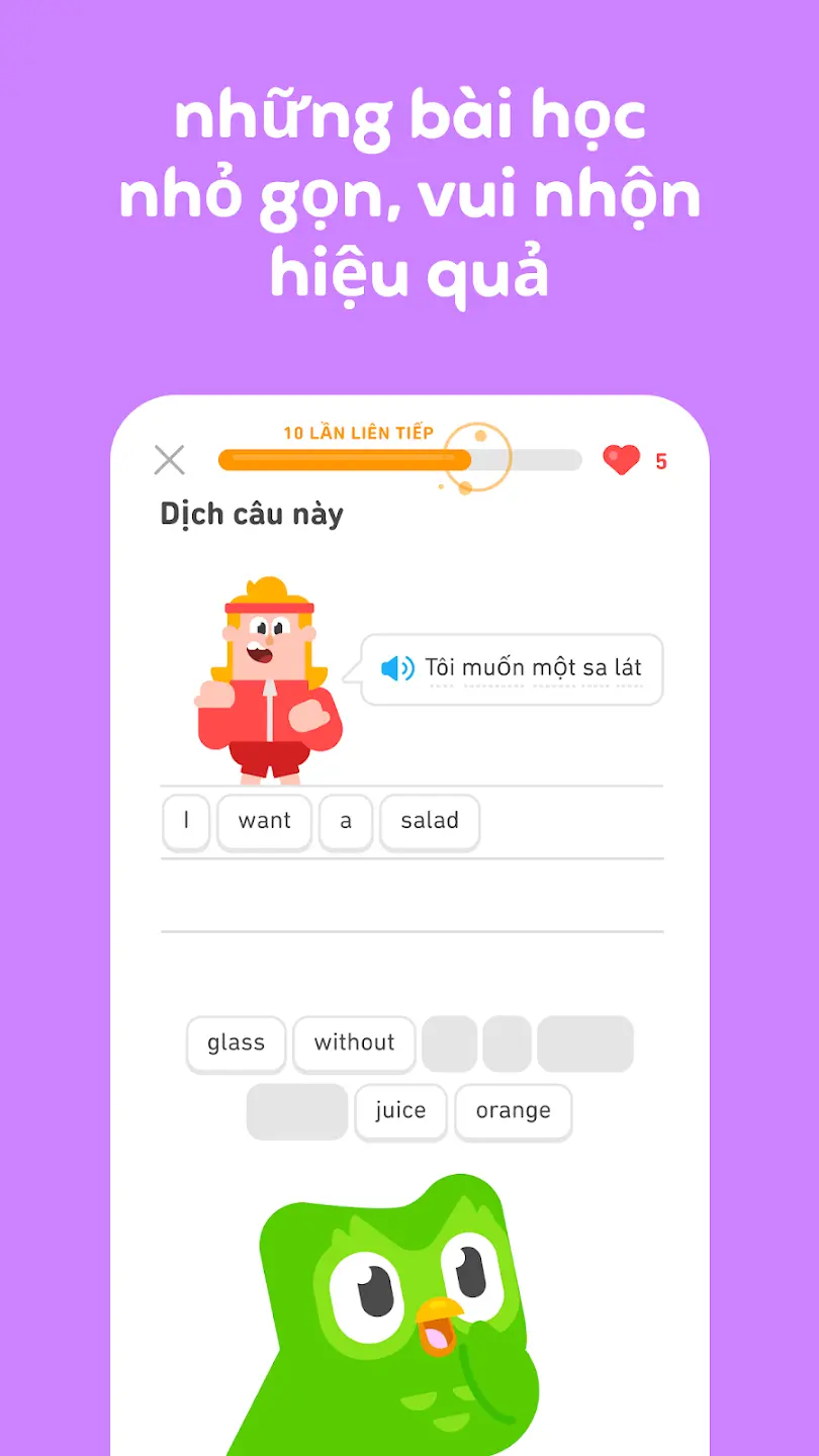 Duolingo APK ảnh màn hình 3