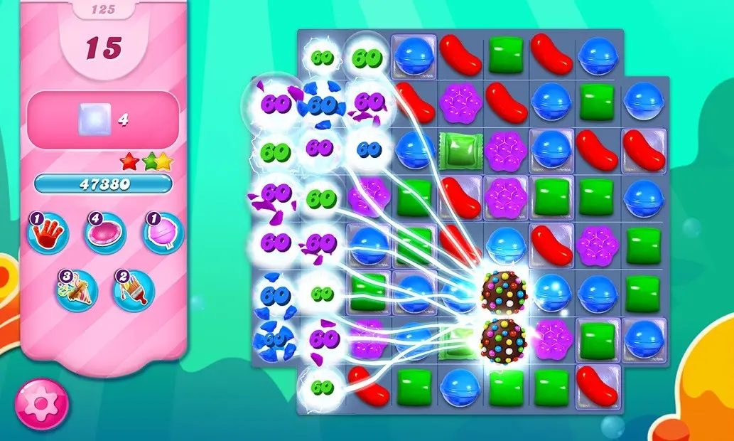 Candy Crush Saga MOD APK unlimited lives continuous play