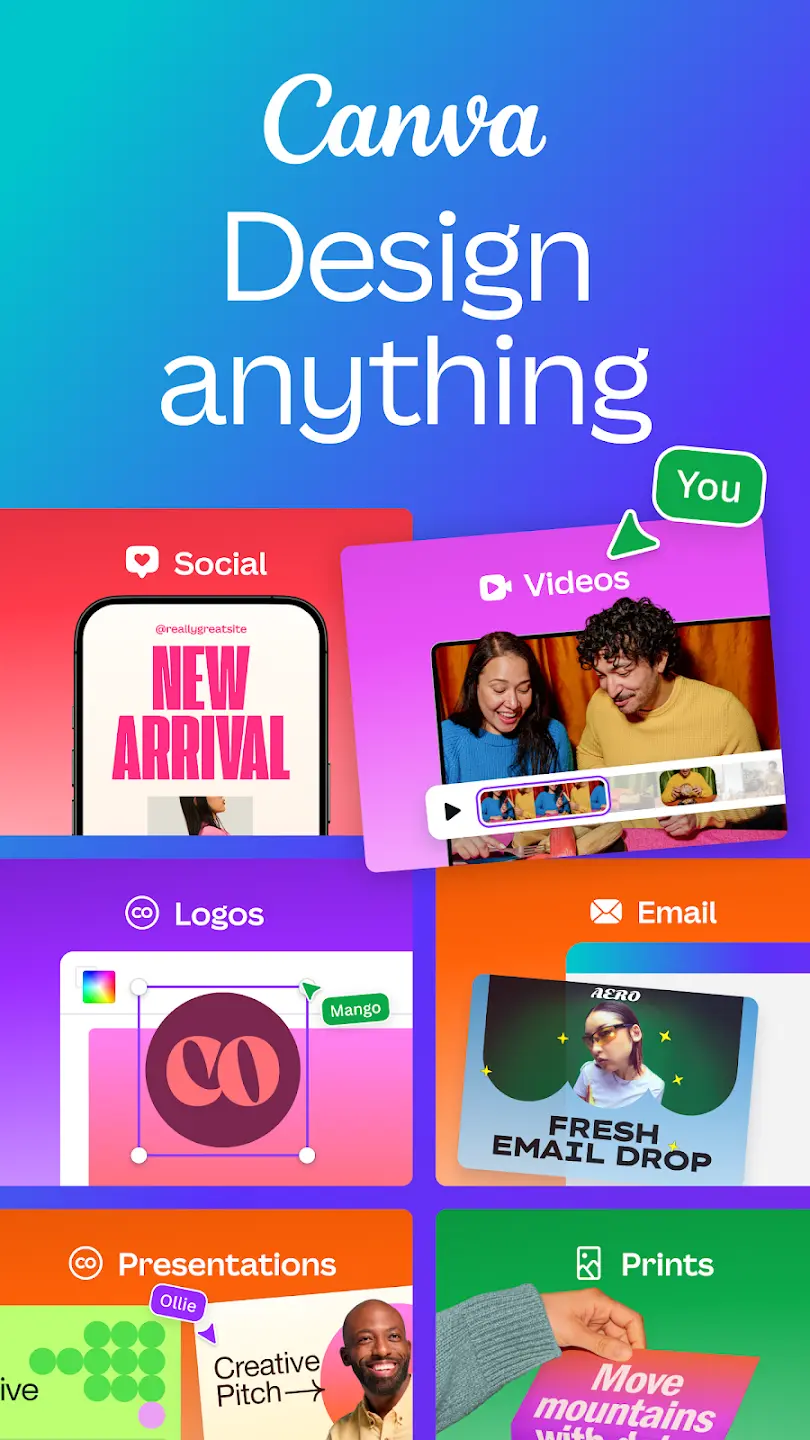 Canva MOD APK screenshot 1