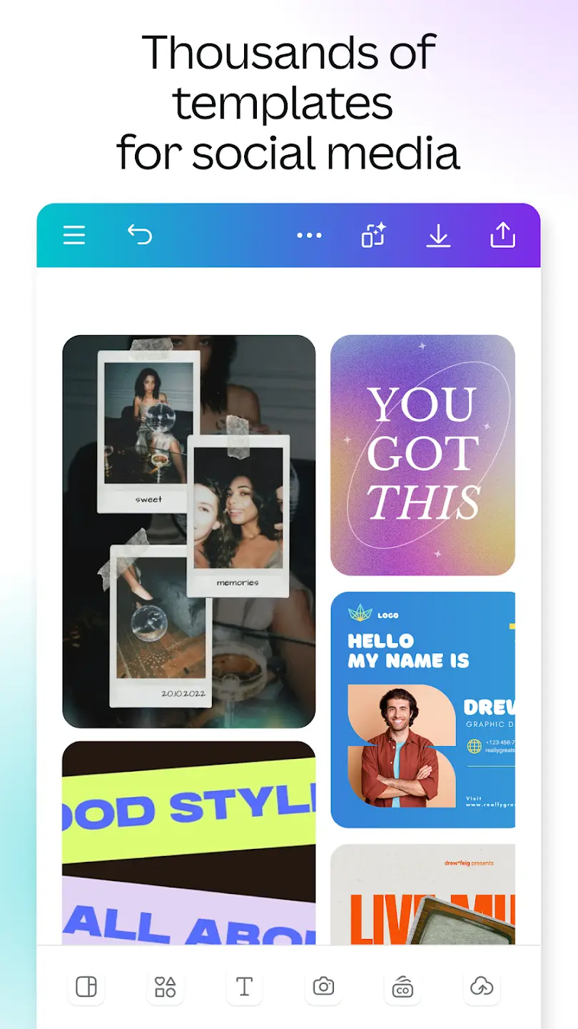 Canva MOD APK screenshot 4