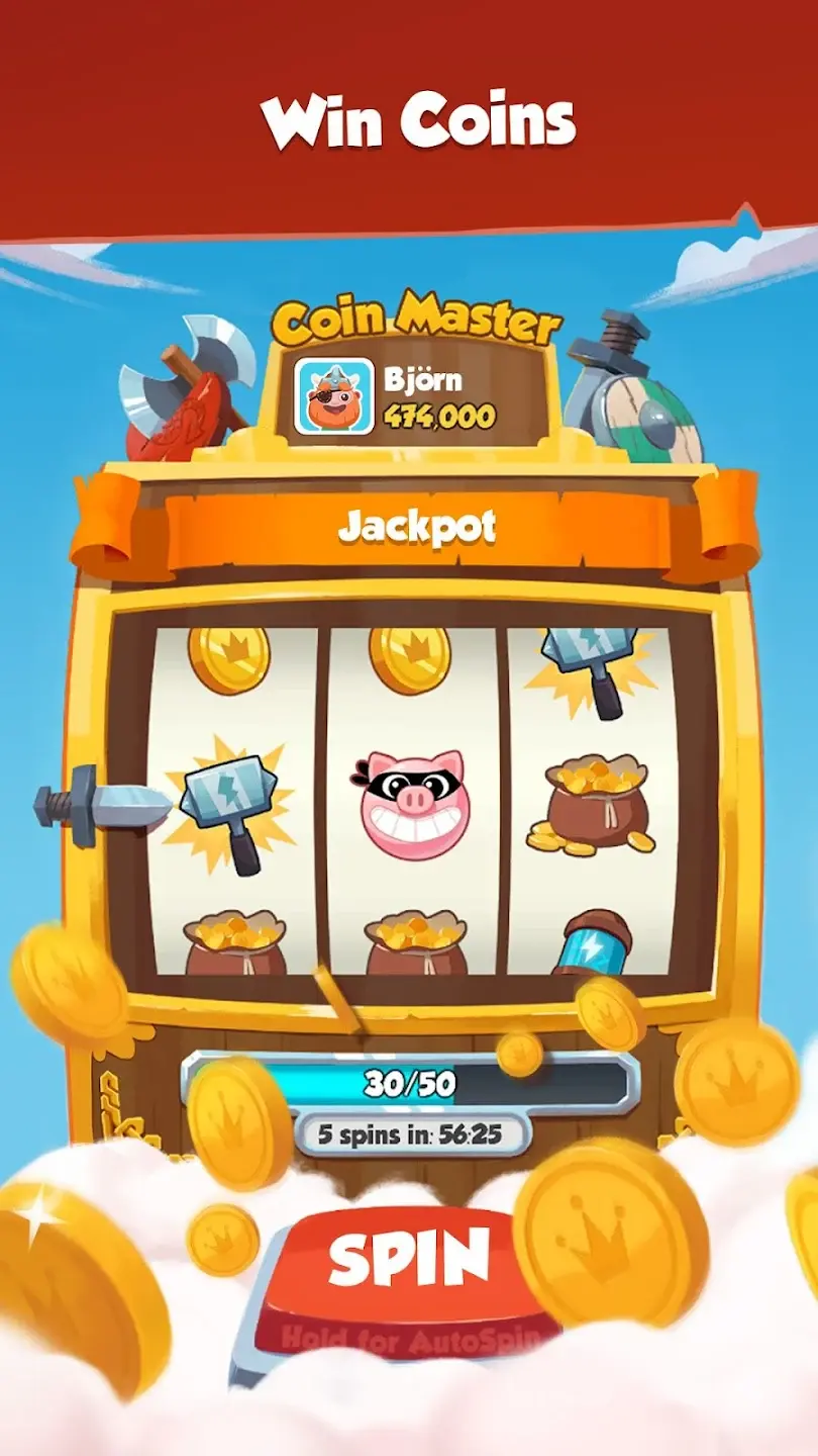 Coin Master MOD APK screenshot 4