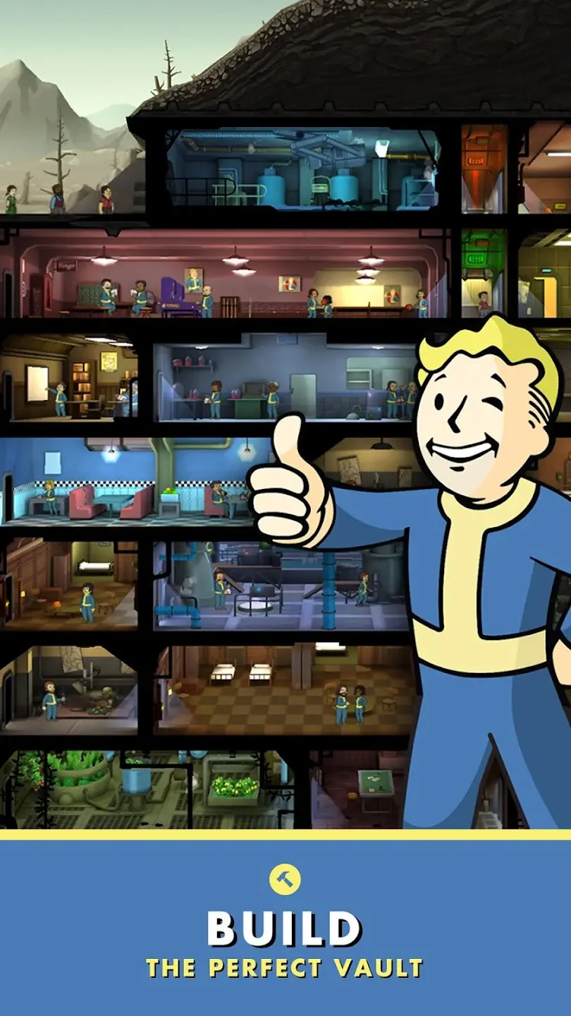 Fallout Shelter MOD APK ảnh chụp màn hình 4