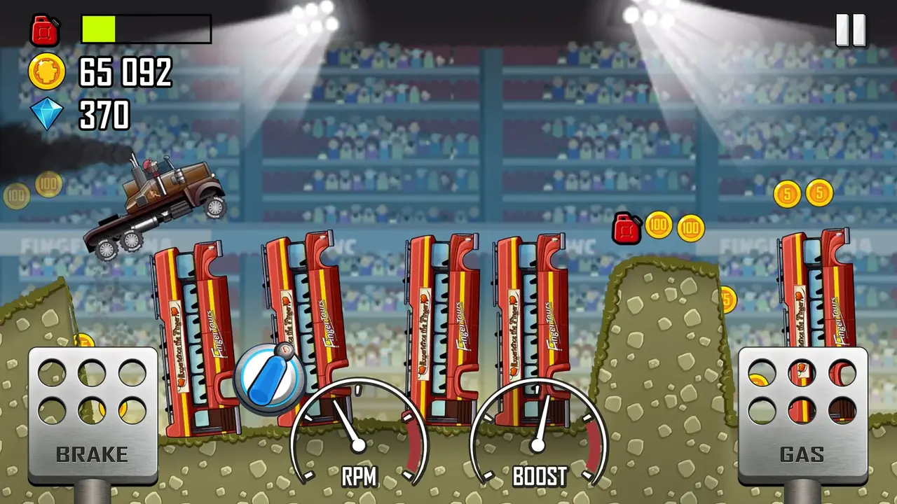 Hill Climb Racing MOD APK screenshot 3