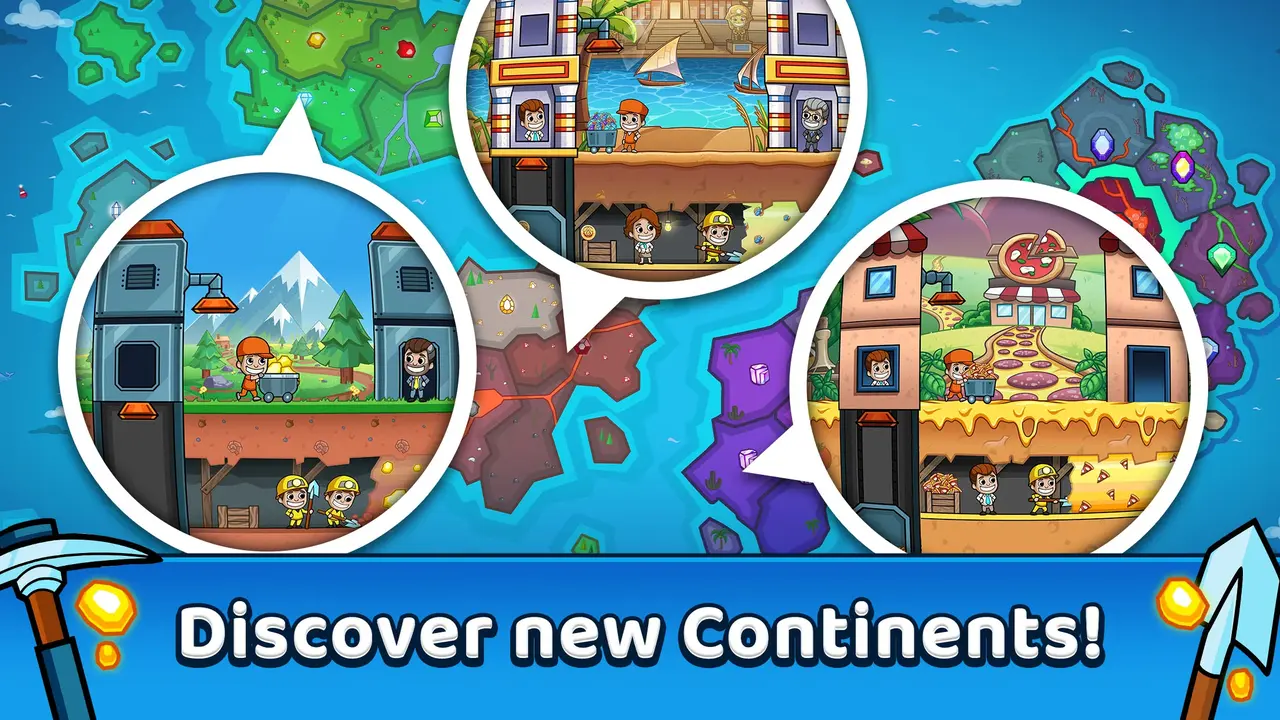 Idle Miner Tycoon MOD APK ảnh chụp màn hình 2
