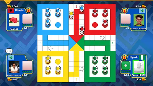 Ludo King interface on Android phone