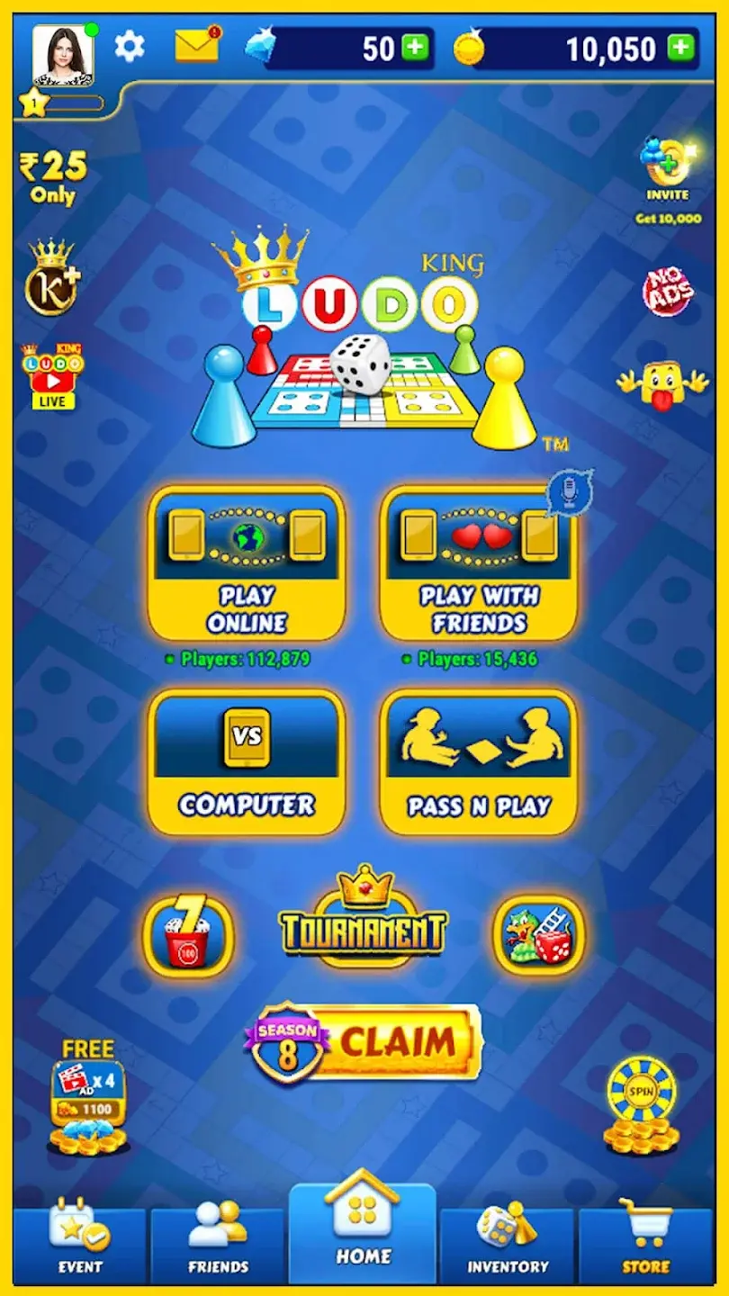Ludo King MOD APK screenshot 3