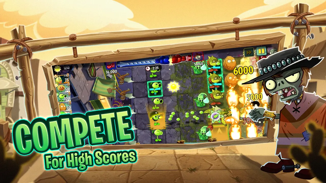 Plants vs Zombies 2 MOD APK ảnh chụp màn hình 5