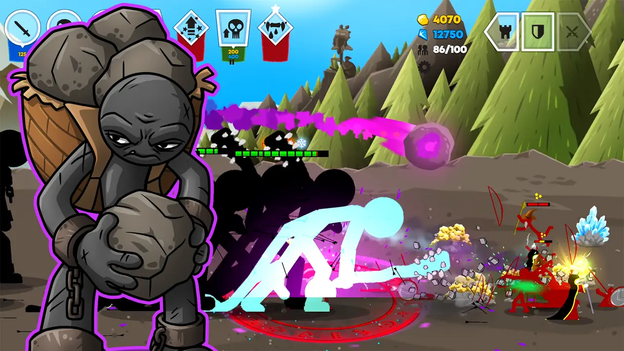 Stick War Saga unit control strategy