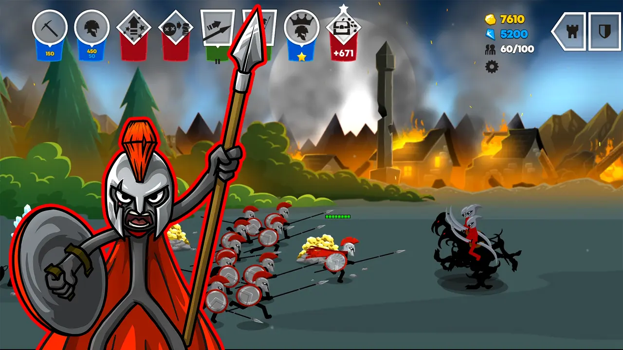 Stick War: Saga MOD APK screenshot 2
