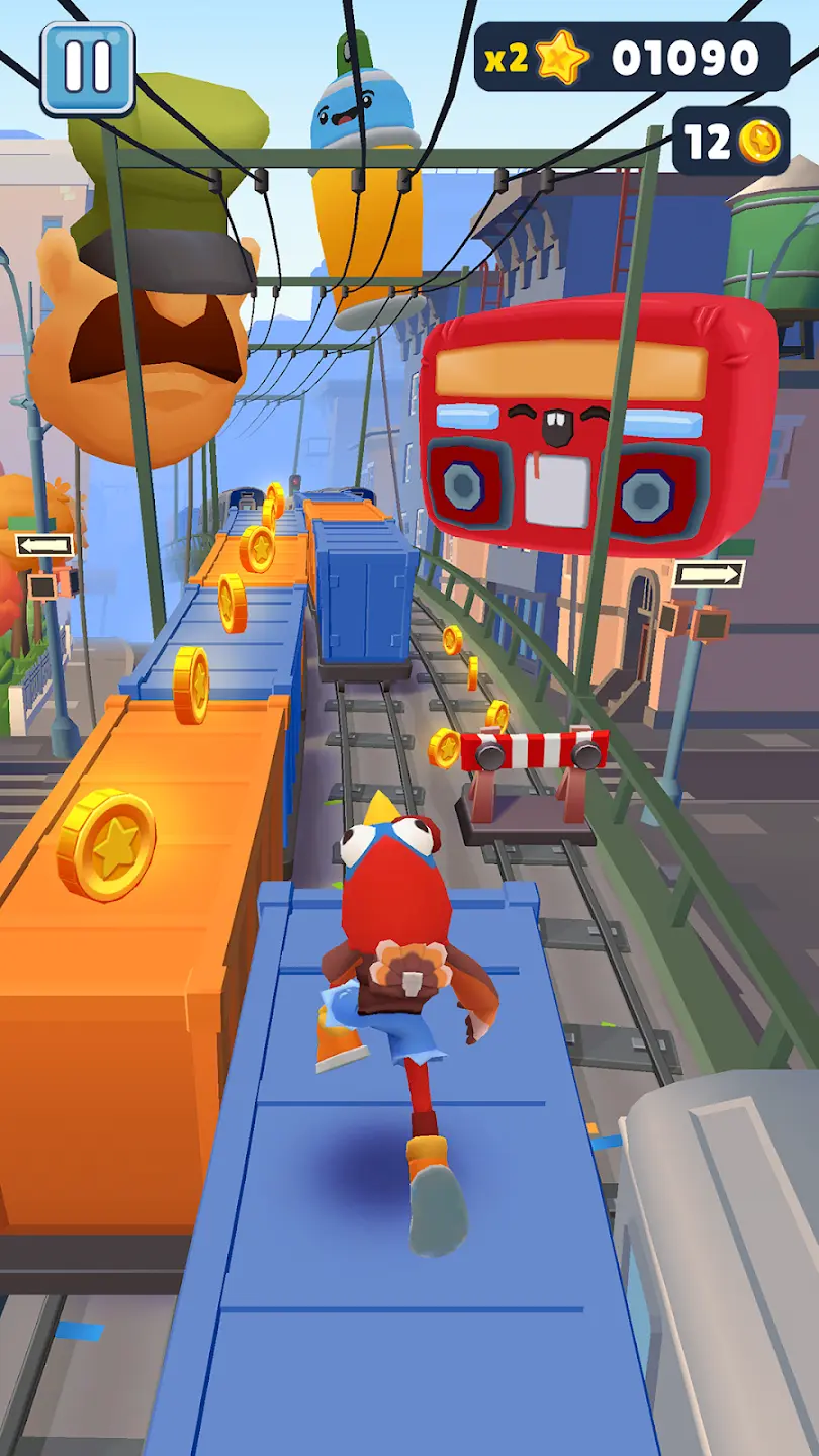 Subway Surfers MOD APK screenshot 2