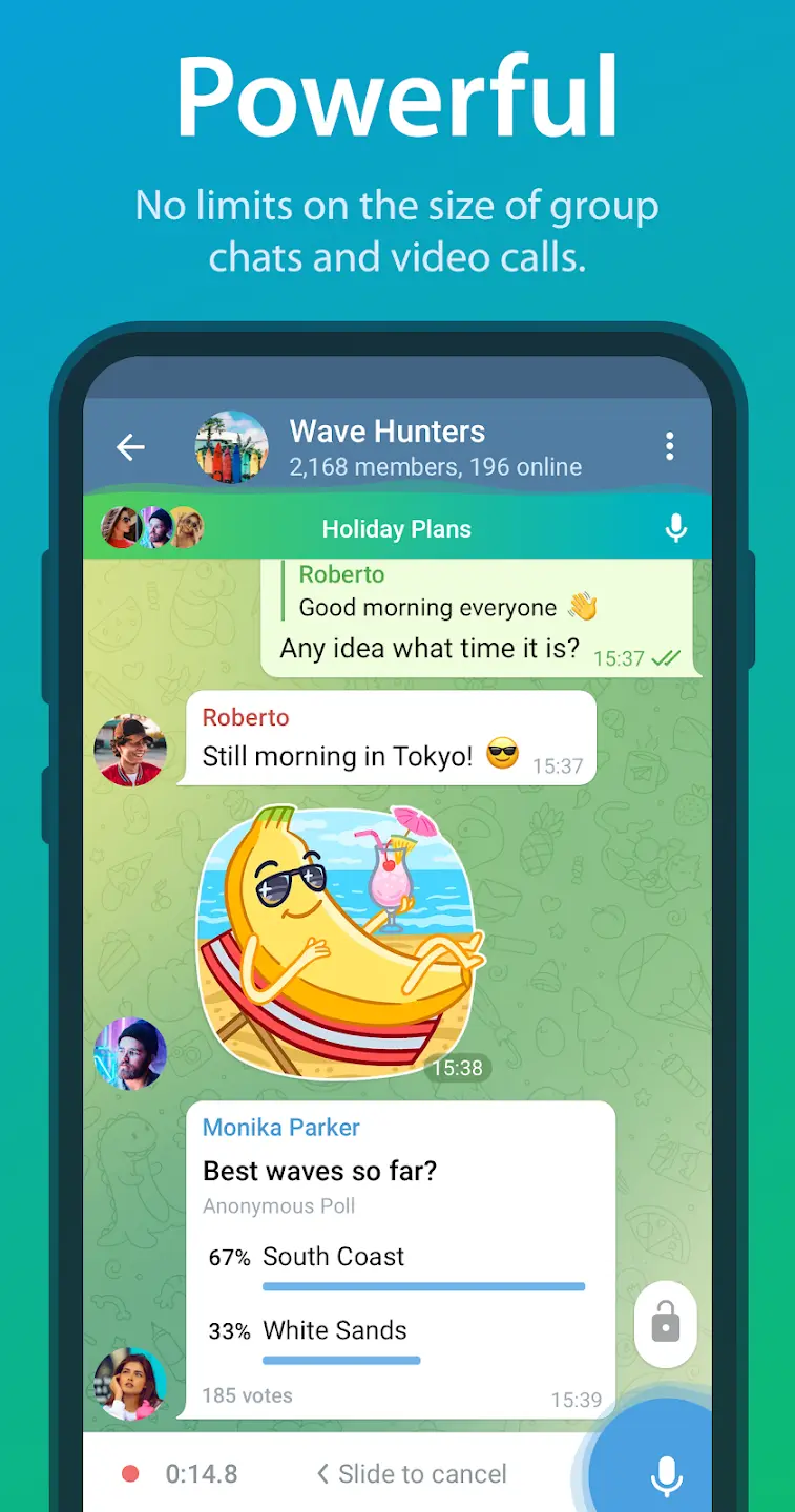 Telegram MOD APK screenshot 2
