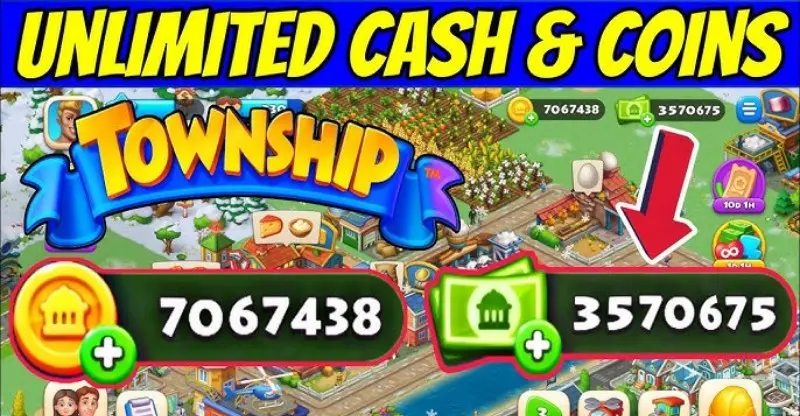 Gameplay Township MOD APK with unlimited money