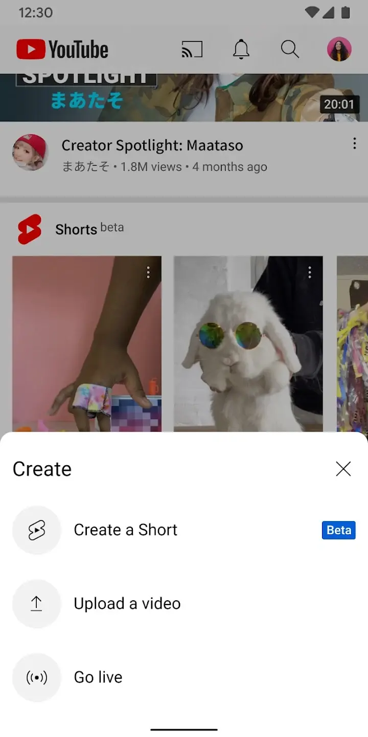 YouTube MOD APK screenshot 1