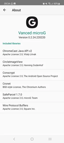 Vanced MicroG MOD APK screenshot 3