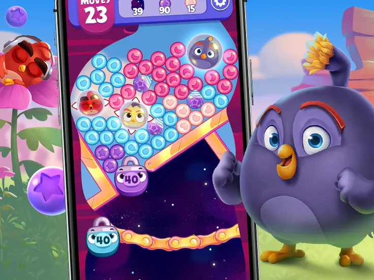 Angry Birds Dream Blast early gameplay