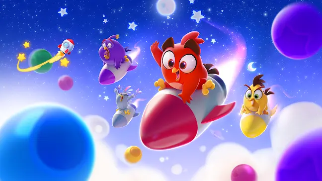 Special birds in Angry Birds Dream Blast