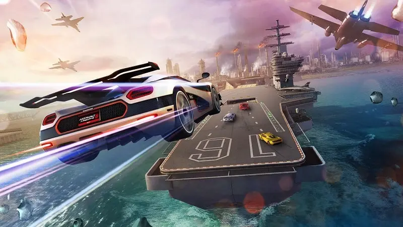 Aerial track design in Asphalt 8 Airborne