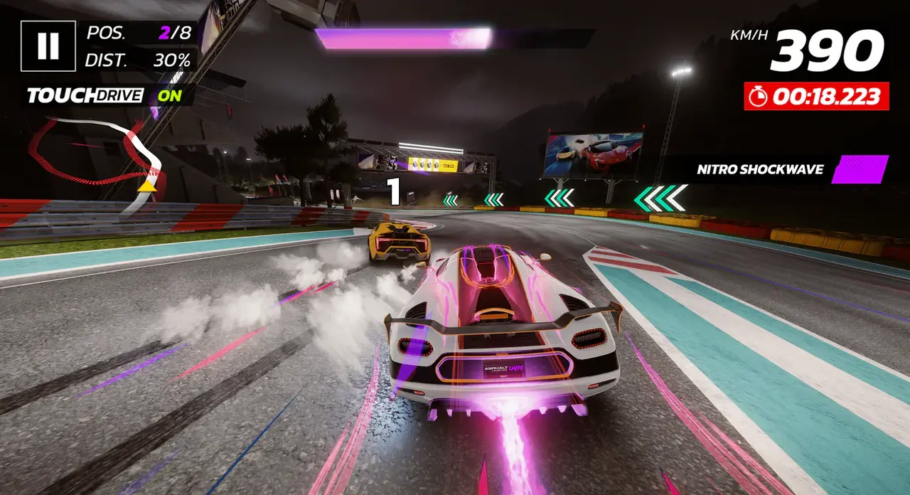Asphalt Legends Unite realistic graphics