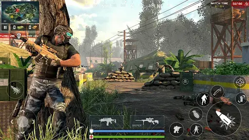 ATSS 2: Offline Shooting Games MOD APK screenshot 2