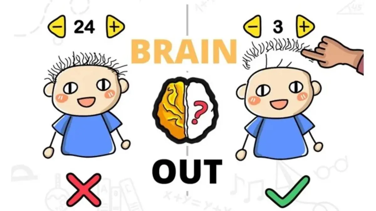 Brain Out gameplay that tricks common thinking habits