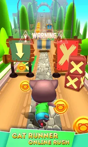 Cat Runner MOD APK screenshot 2