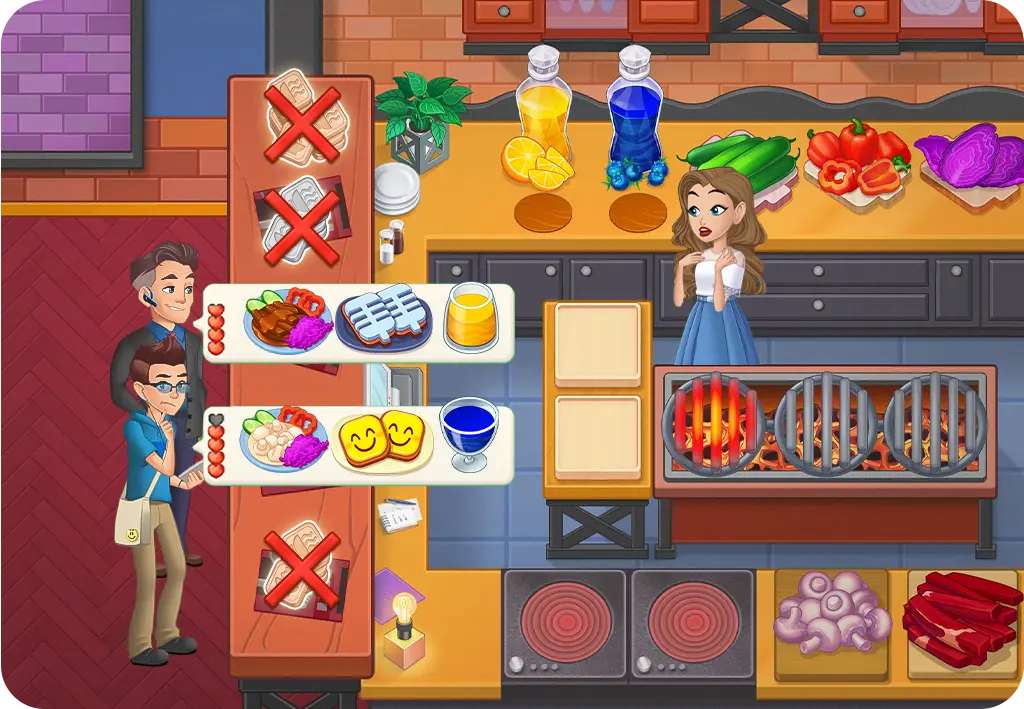 Upgrading kitchen in Cooking Diary