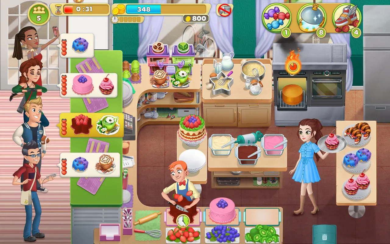 Multiple restaurants in Cooking Diary