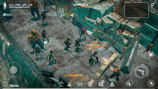 Combat in Dead God Land Survival Games