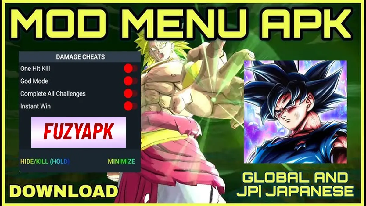 DRAGON BALL LEGENDS MOD Menu