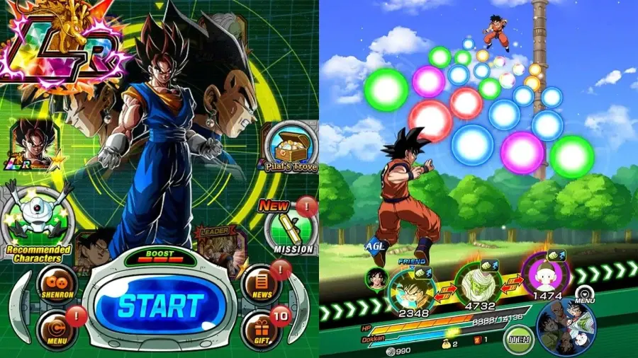 DRAGON BALL Z DOKKAN BATTLE gameplay