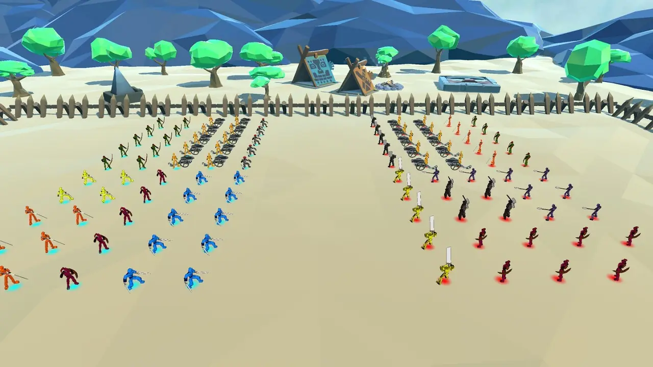 Epic Battle Simulator 2 nhiều loại quân đội
