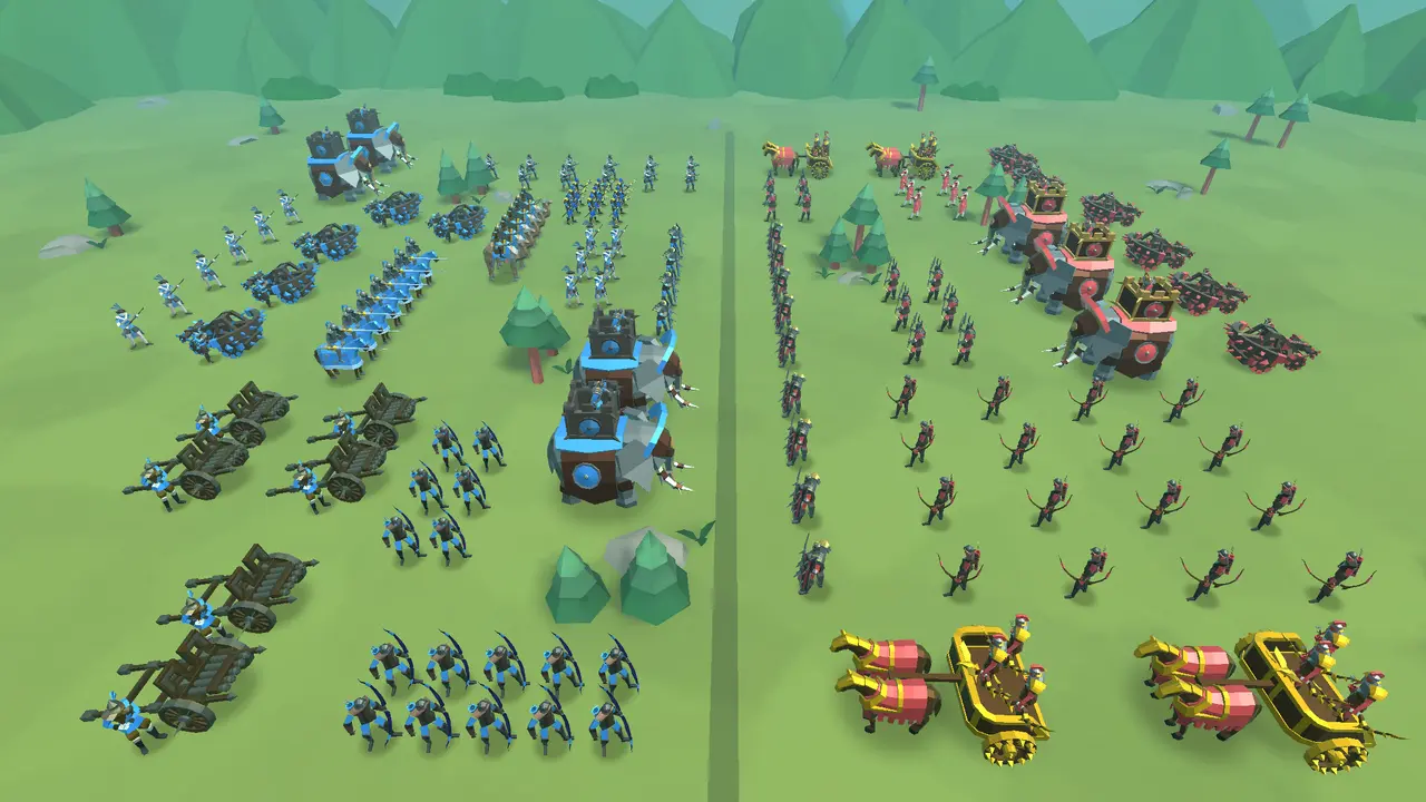 Epic Battle Simulator 2 chiến trường hỗn loạn