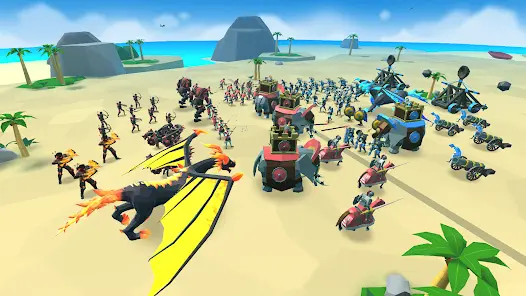 Epic Battle Simulator 2 MOD APK ảnh màn hình 2