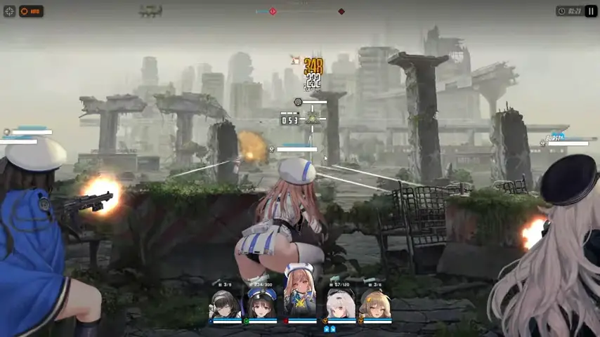 GODDESS OF VICTORY NIKKE shooting gameplay