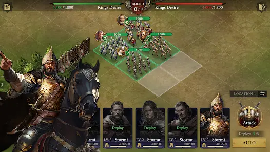 Grand War 4: Medieval Strategy MOD APK screenshot 4