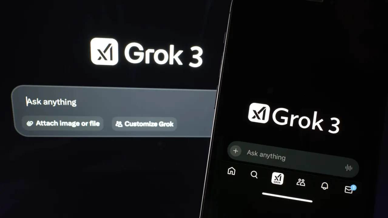 Grok AI interface overview