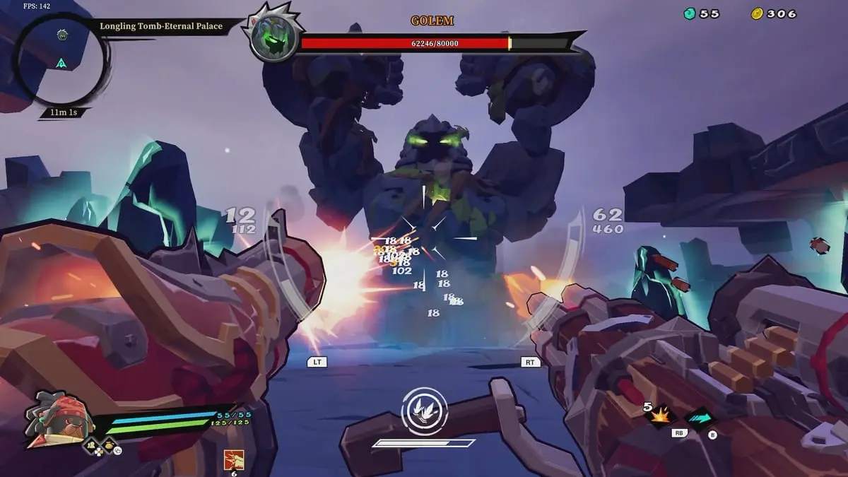 Gunfire Reborn cartoon-style FPS gameplay