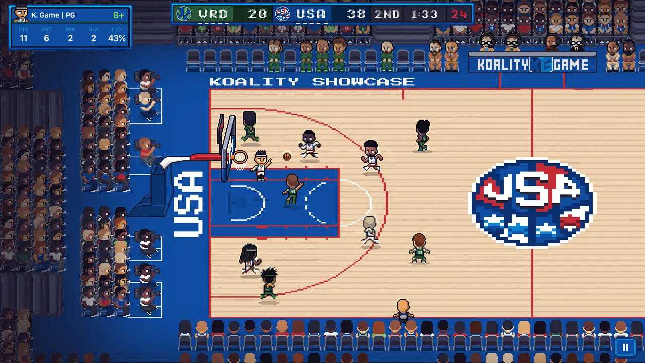 Hoop Land gameplay on mobile