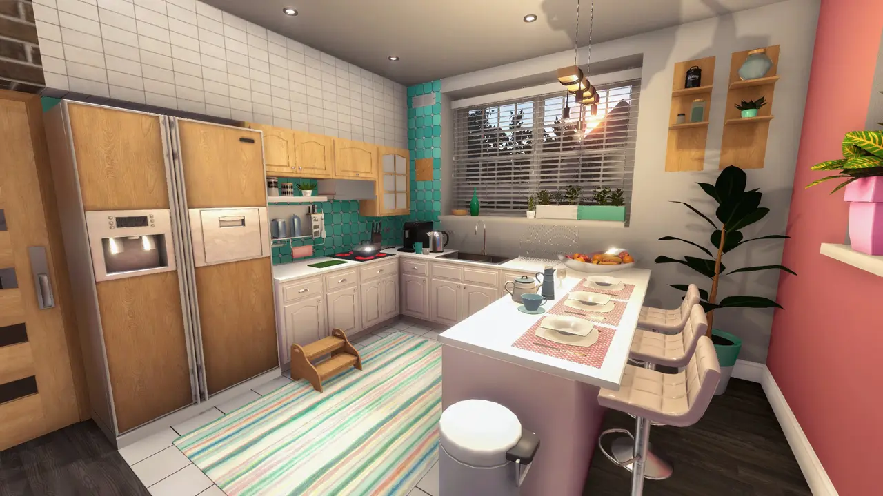 House renovation process in House Flipper