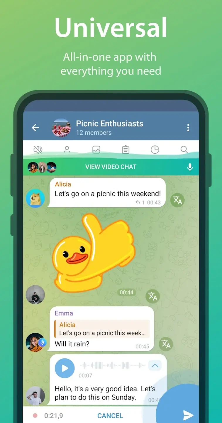 iMe APK screenshot 3