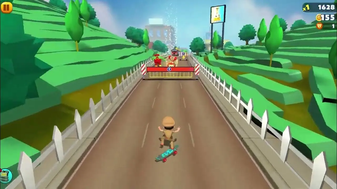Little Singham Super Skater high speed skateboarding gameplay