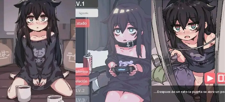 Lonely Girl gameplay nhẹ nhàng trong căn phòng nhỏ