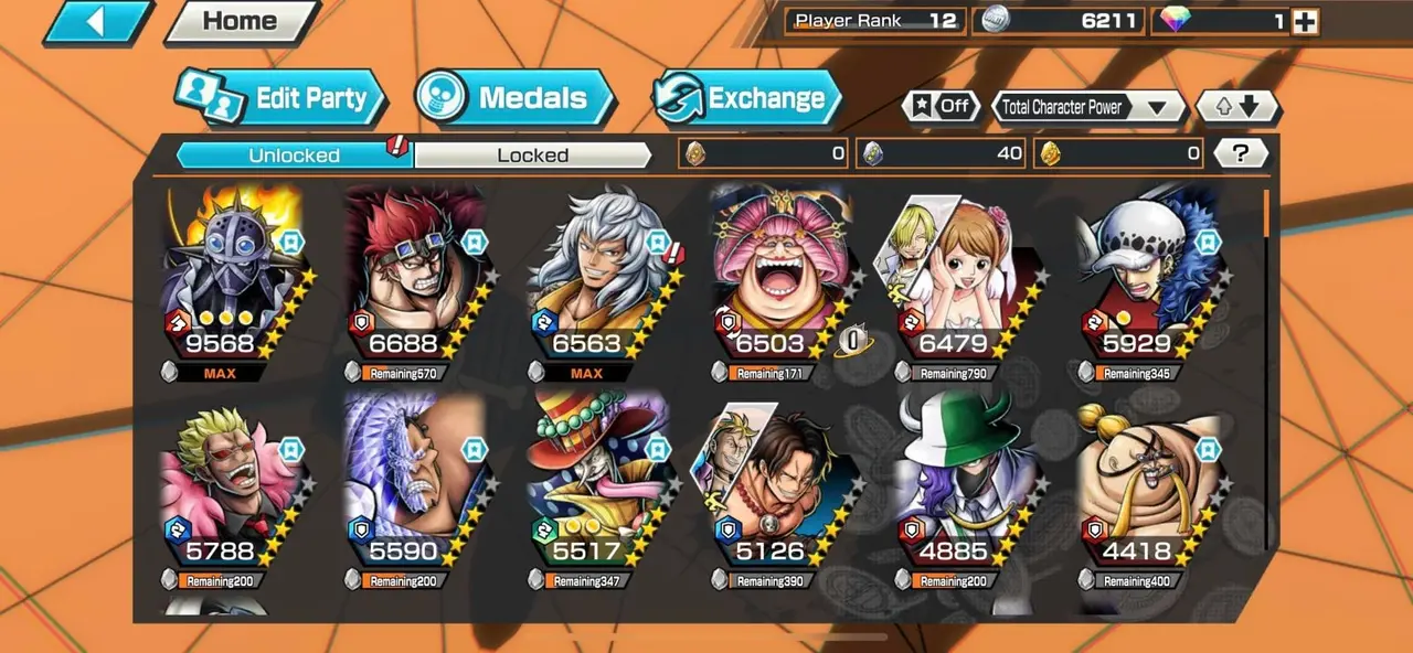 ONE PIECE Bounty Rush characters