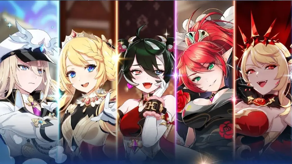 OUTERPLANE anime characters design