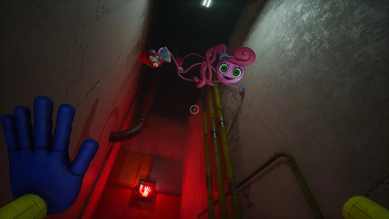 Poppy Playtime Chapter 2 puzzle gameplay inside the factory