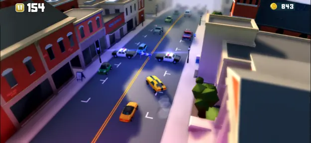 Reckless Getaway 2 police chase scene
