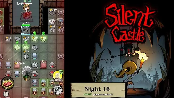 Puzzle solving in Silent Castle